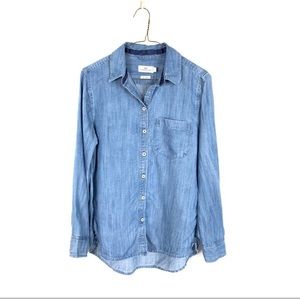 Vineyard Vines Relax Button Down Chambray Shirt Size 2.EUC